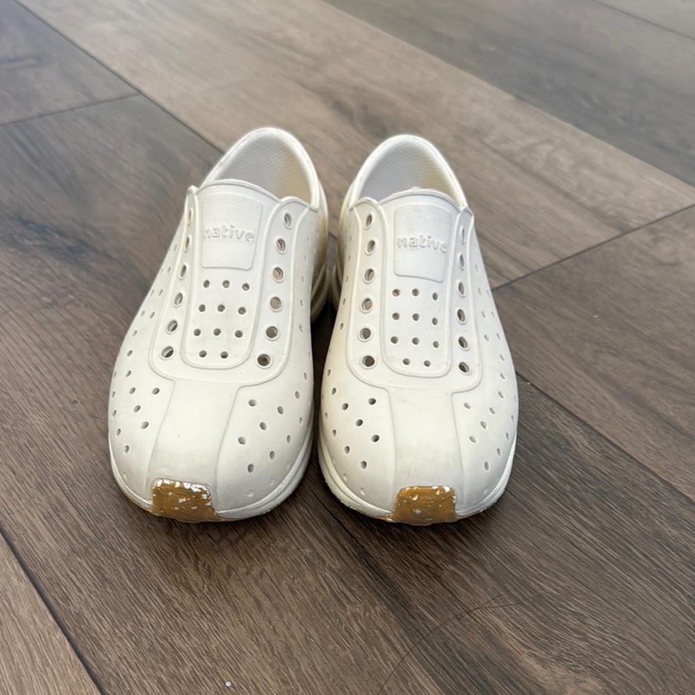 Native Kids Shoes - Cream Mash Speckle Rubber - Picture 4 of 9
